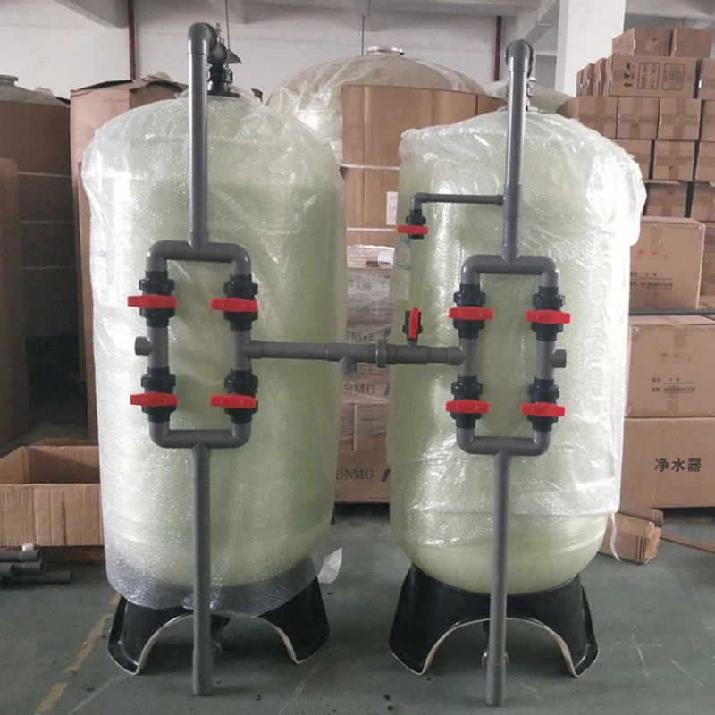 FRP vessel inner PE liner and fiberglass shell structure
